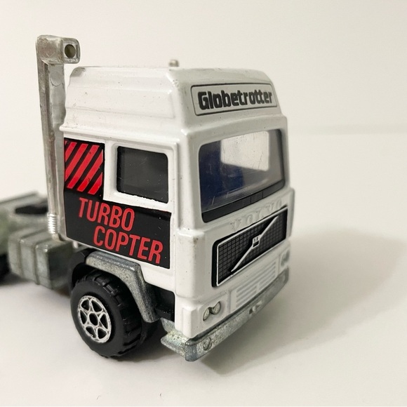 Vtg Majorette Super Movers Globetrotter Augusta Turbo Copter Transport Flaws - Picture 16 of 16